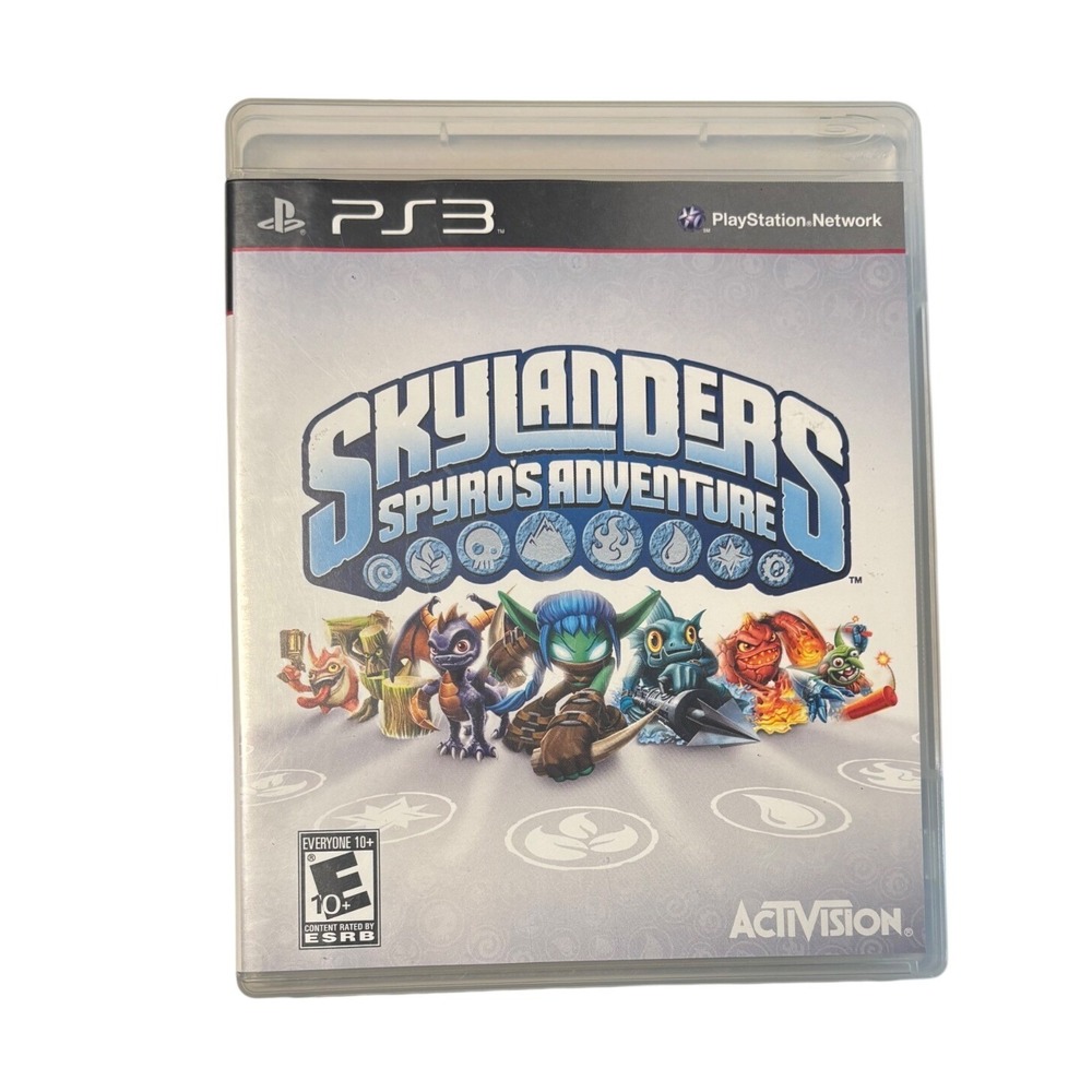 Skylanders Spyros Adventure Sony PS3 PlayStation 3 Game Activision NFR Complete